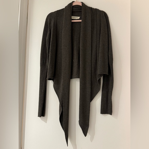 All Saints Charcoal Wool/Cashmere Cardigan. Size 6. - Picture 1 of 2